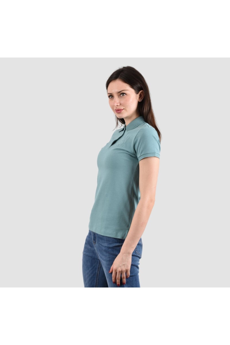 GIORDANO Women's Green Polo Shirt - Size M - Image 4